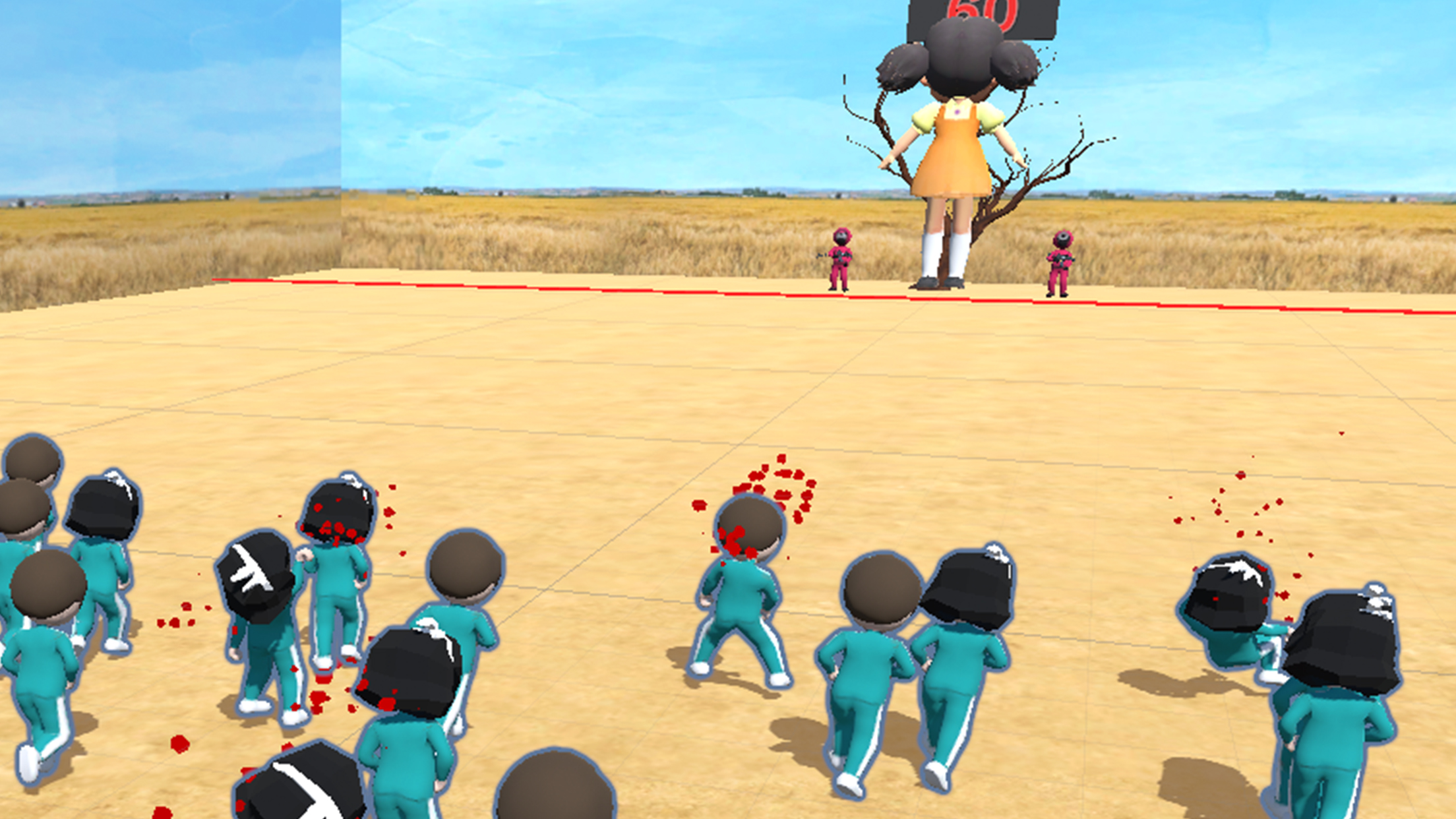 Squid Game Mobile Challenge Red Green Simulator PC