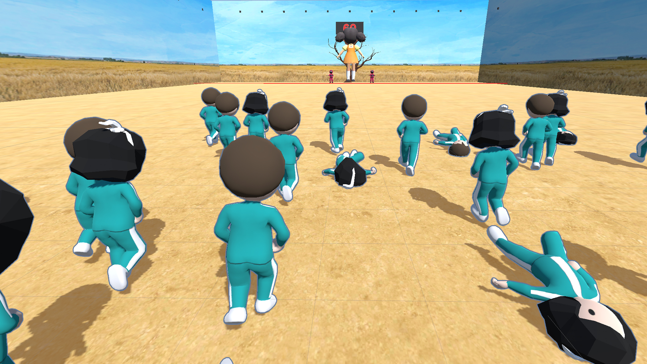 Squid Game Mobile Challenge Red Green Simulator PC