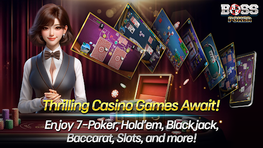 BossPoker - BJ Holdem Baccarat PC