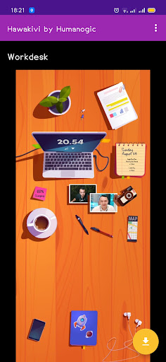 Hawakivi Humanogic Homescreen پی سی