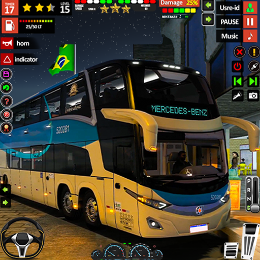 भारतीय बस ड्राइव गेम्स 3डी PC