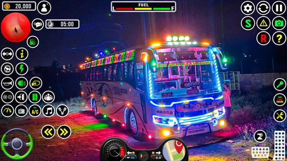 भारतीय बस ड्राइव गेम्स 3डी