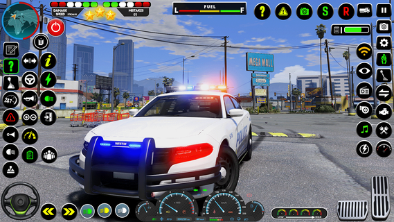 US Police Games Car Games 3D