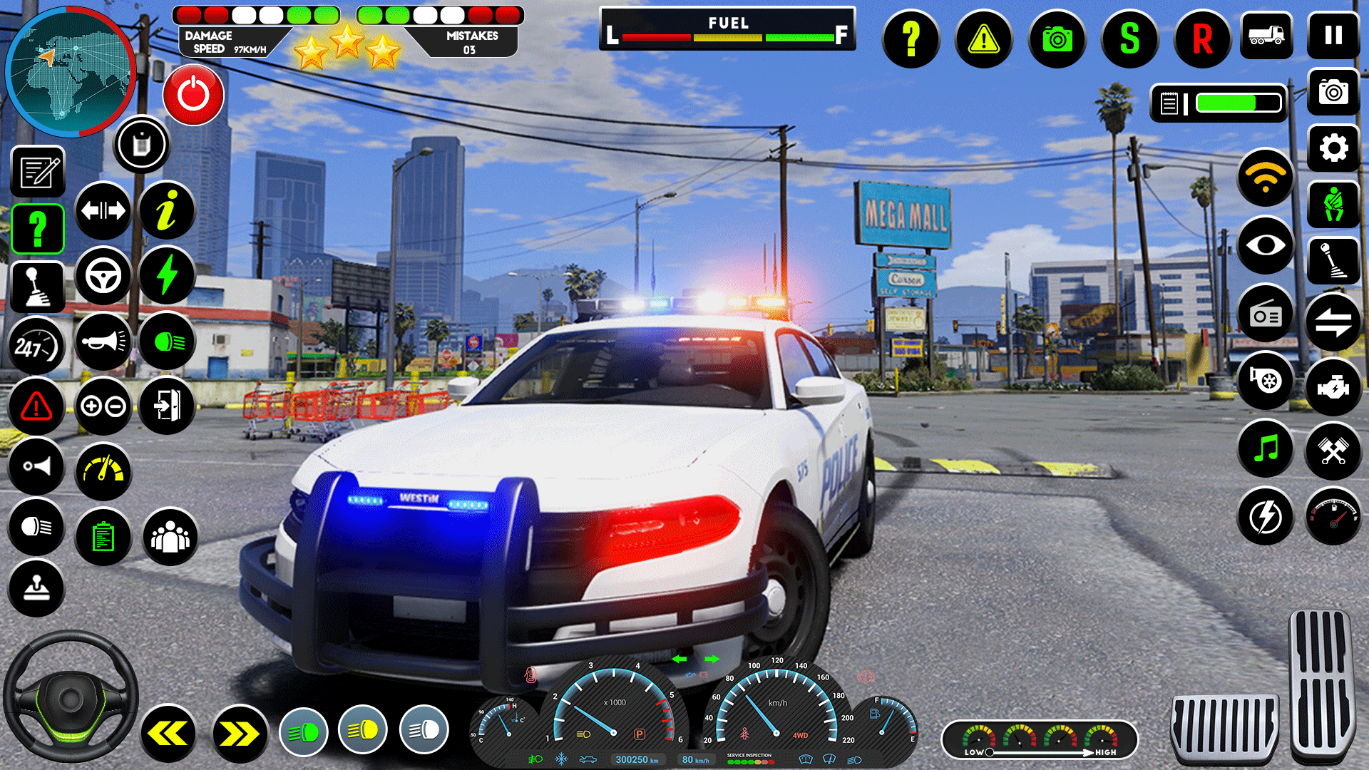 Download US Police Games Car Games 3D on PC with MEmu