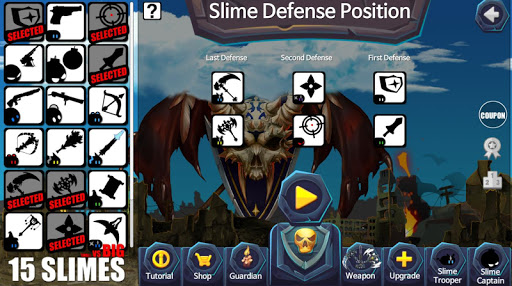 15 Slimes : Action Defence PC
