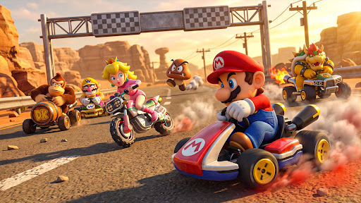 Mario Kart Tour Race PC
