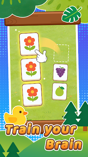 komputer Woodland Tile Match
