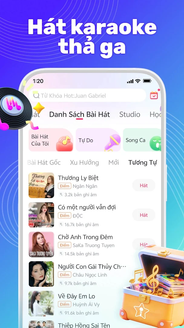 StarMaker: Hát Karaoke Miễn Phí PC