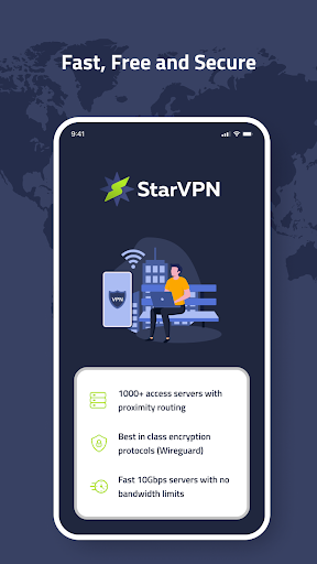 StarVPN：私人和私人 VPN 安全 VPN电脑版