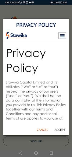 Stawika Loan App PC