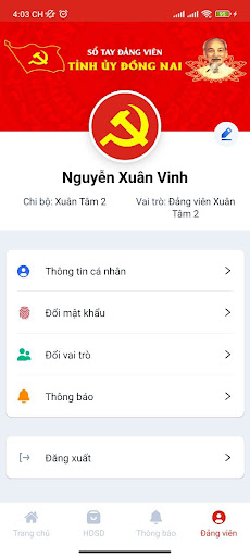 Sổ tay Đảng viên Đồng Nai PC