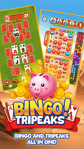 Bingo TriPeaks Solitaire