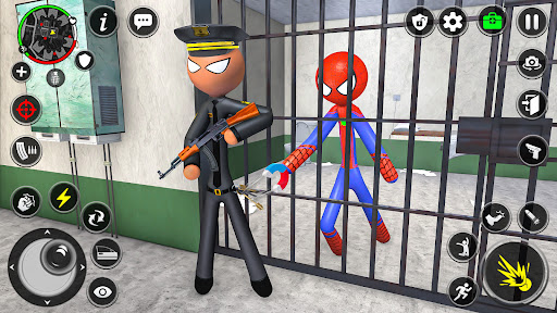 Spider Stick Hero Prison Break PC
