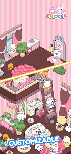 komputer Room Decor - 3D Sticker