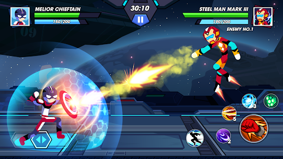 Download Super Action Hero: Stick Fight on PC with MEmu