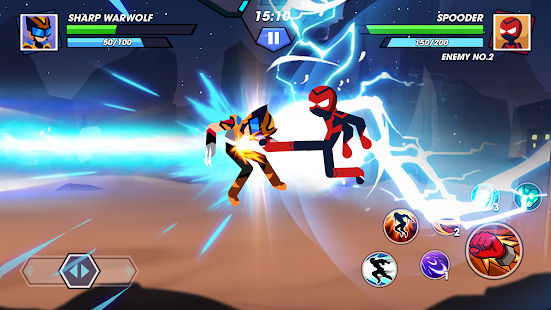 jogo dos palitinhos (stickman fighter infinity) 