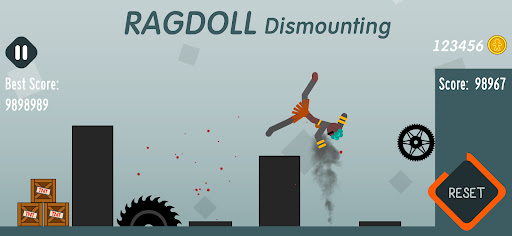 Ragdoll Dismounting