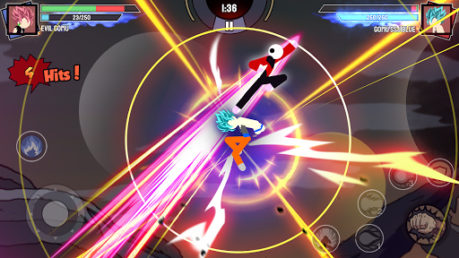 Download Super Stick fight - Stickman Dragon Warriors android on PC