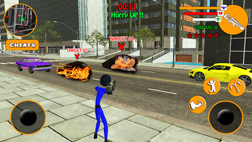 US Police Stickman Hero para PC