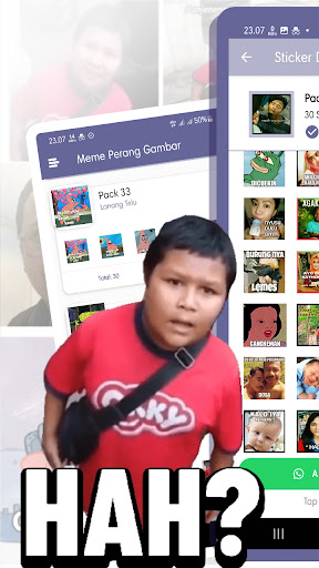 komputer Meme Perang Gambar WA Stiker