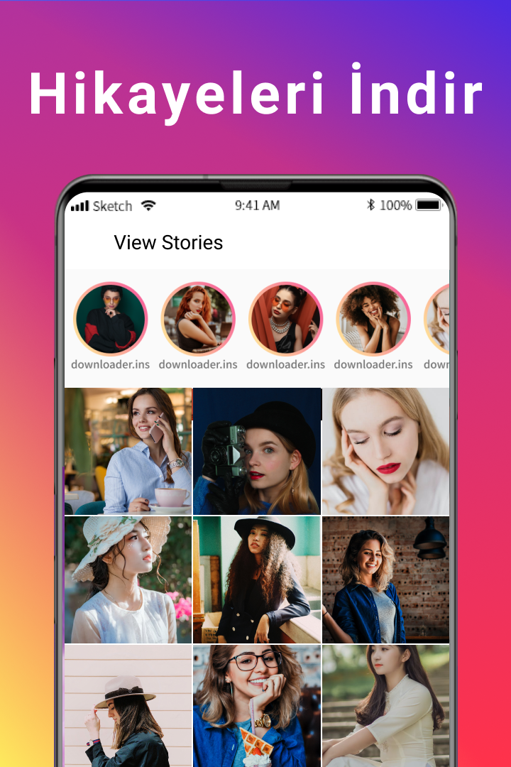 Instagram için Fotoğra f& Video İndirici PC