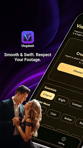 VlogDash : local video editor PC