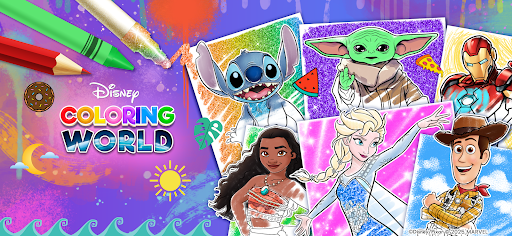 Disney Färbung Welt