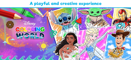 Disney Coloring World