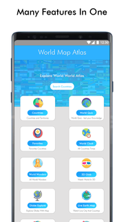 Atlas světa: Earth Map Pro 2019