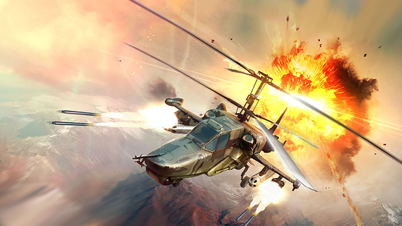武装ヘリコプターの空爆 PC版