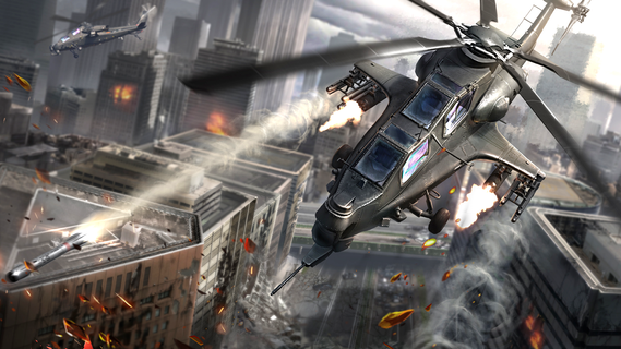 武装ヘリコプターの空爆 PC版