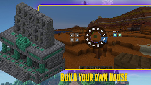 Buildings Mod in Minecraft PE PC