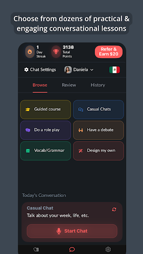 Langua: AI language learning PC