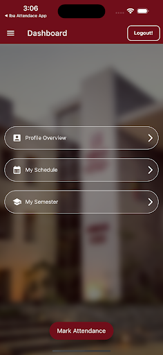IBA KARACHI STUDENT APP پی سی