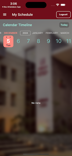 IBA KARACHI STUDENT APP پی سی