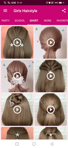 Girls Hairstyle Step By Step پی سی