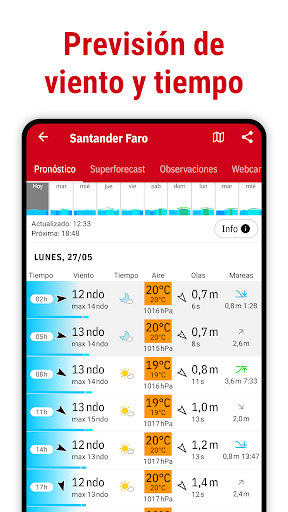 Windfinder: Viento y clima PC