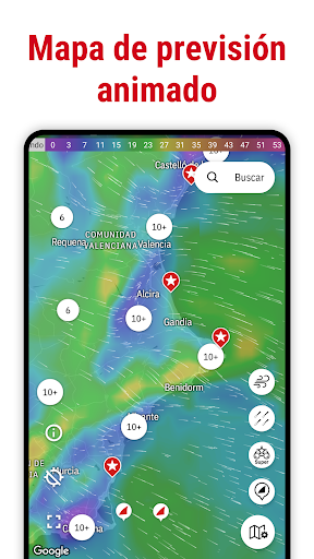 Windfinder: Viento y clima