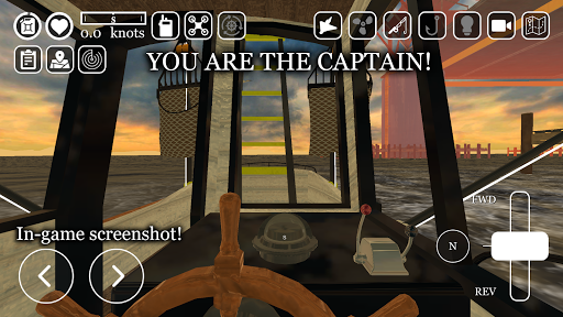 komputer uCaptain: Boat Fishing Game 3D