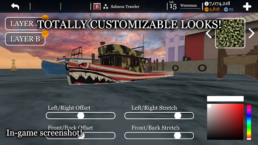 komputer uCaptain: Boat Fishing Game 3D