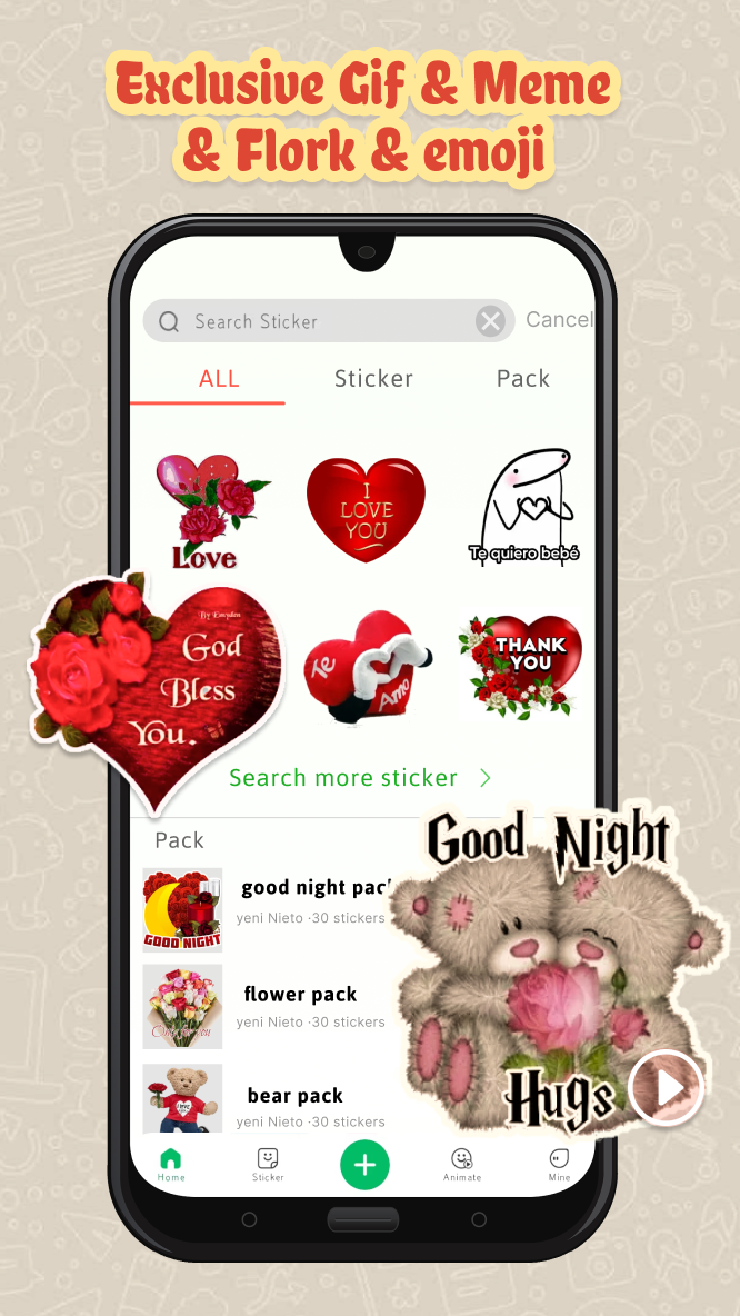 Download HD Stickers packs for WhatsApp - WAStickersApps on PC with MEmu