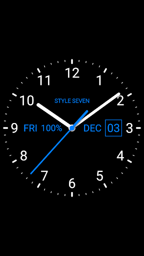 Analog Clock Live Wallpaper-7 پی سی