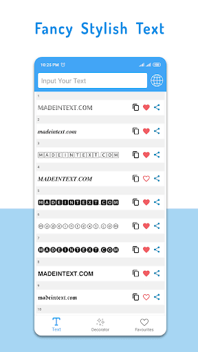 Stylish Text Generator পিসি