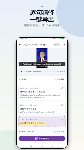視頻語音翻譯-AI影片字幕·即時翻譯電腦版