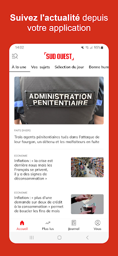 Sud Ouest, l’info en continu PC