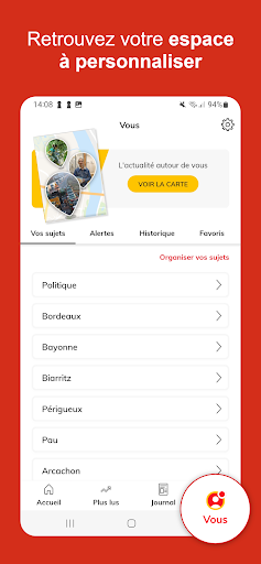 Sud Ouest, l’info en continu PC