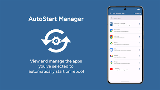 AutoStart App Manager