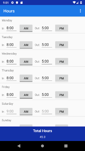 Hours - Hours Calculator PC