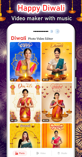 Diwali Video Maker with Music PC