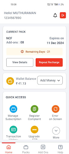 My Sun Direct App